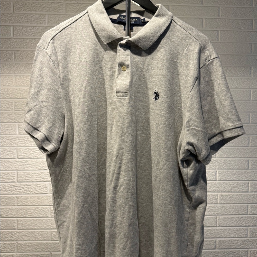U.S. Polo Assn. Light Gray Polo Shirt